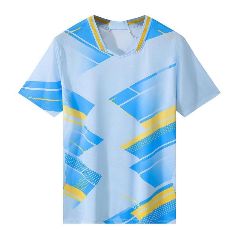 Unisex Quick-Dry Badminton Set Short Sleeve Shirt Shorts Men Women Kids Sports Training Competition