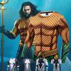 3d Printed Men's Gym Tights Sport Compression T-shirt With O-neck**