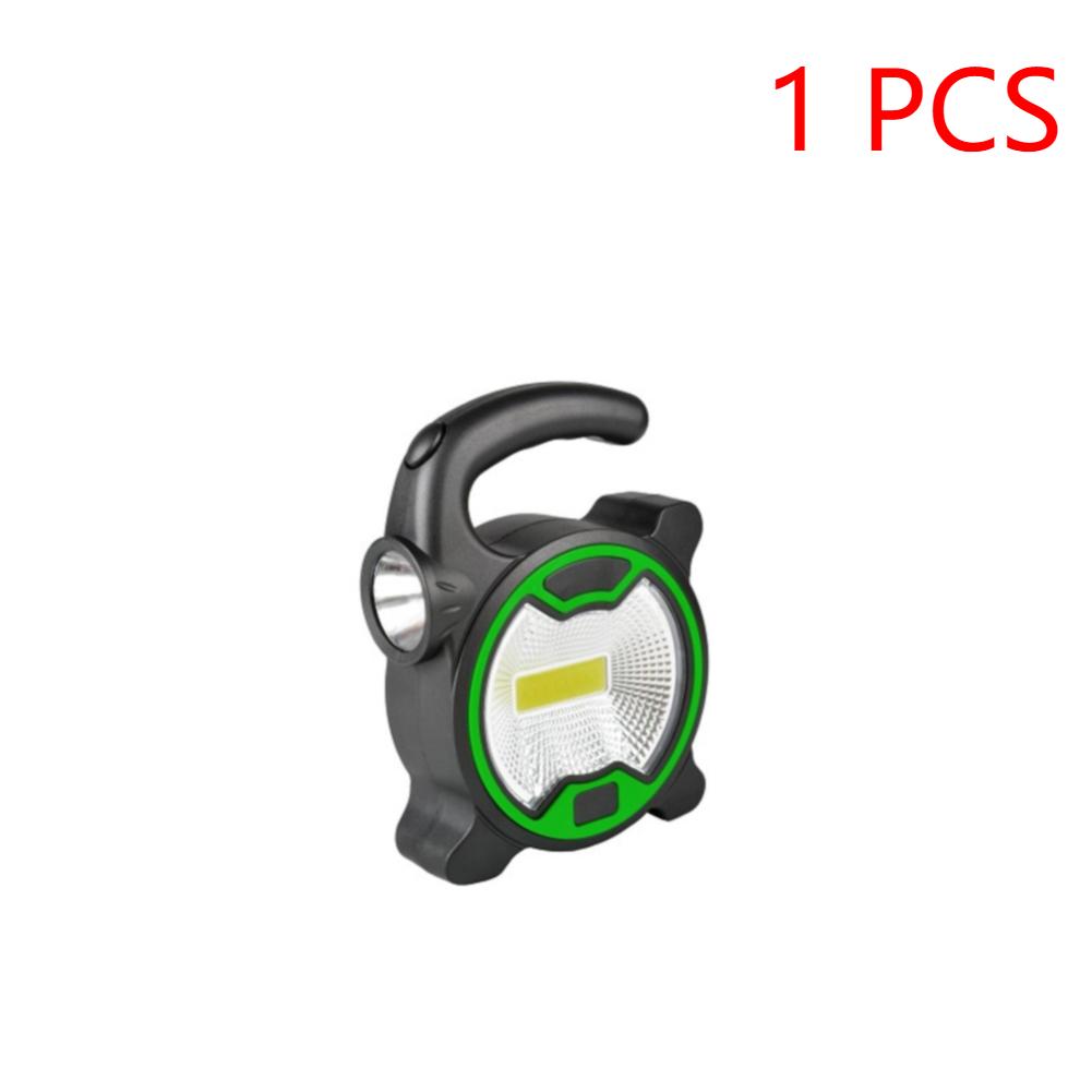 LED COB Workshop Torch with Handle Powerful Flashlight Multifunctional Camping Emergency Lamp for Outdoor Camping Hiking Lights