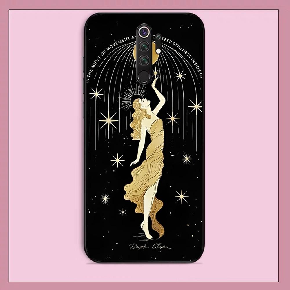 L-Lantern in the M-Moonlight Art Phone Case For Redmi Note 4 X 5 A 6 7 8 T 9 9S 10 11 11S 11Epro Poco M3 pro