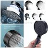 5 Modes Pressure Boost Shower Head Multifunction Adjustable Large Water Shower Nozzle Massage Bathroom Accessory Rain Shower