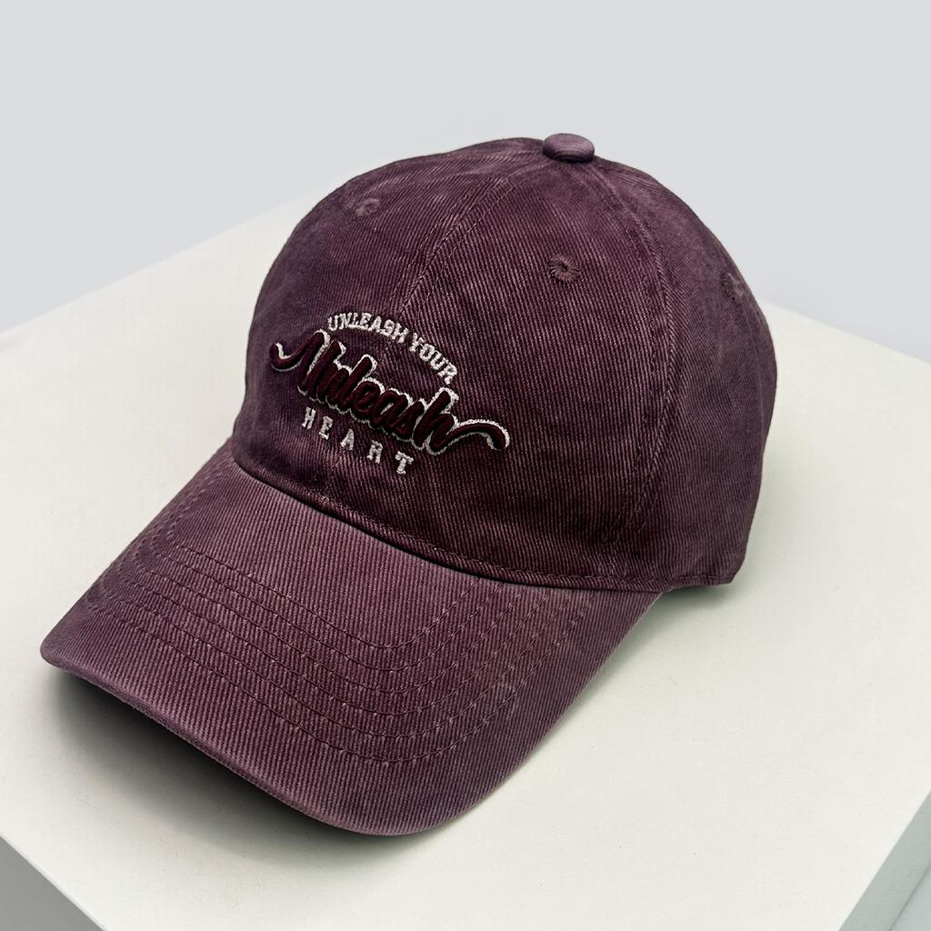 And Women Korean Style Ins 3D Letter Print Embroidery Baseball Caps Sun Protection Vintage All-Match Casual Peaked Hats College Style Fashion