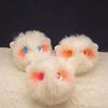 Cat Cute Blush Plush Keychain Soft Furry Handmade Backpack Decoration Souvenir