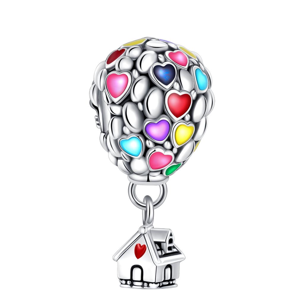 Charm din Argint Sterling S925, Pandantiv Floare Margaretă, 9 Modele, Zircon, Lanț de Siguranță, Mărgele Charmuri, Potrivit pentru Brățări Originale, Pandantiv DIY