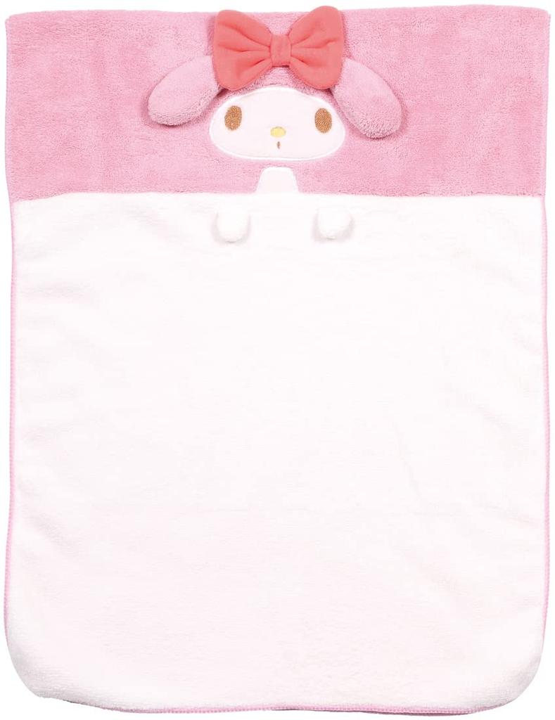 Skater Absorbující vodu Rychleschnoucí ručník na sušení vlasů My Melody Sanrio Výška 40 x Šířka 100 cm TOH1-A