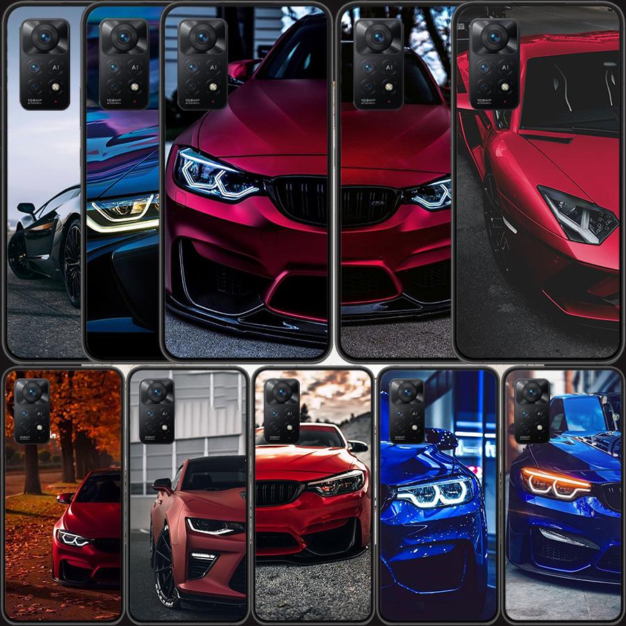 

Синий, красный чехол для телефона Bmw для Xiaomi Redmi Note 12 Plus 12S 11 11T Pro 5G 11E 11S 4G 10 10S 9 9S 9T 8 8T 7 6 5, чехол Coq