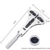 Watch Repair Tool Waterproof Screw Adjustable 3 Claws Back Case Opener Wrench Remover Watch Battery Press Closer Remover Wrench