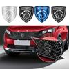 Stainless Steel Car Front Sticker Rear Badge Steering Wheel Cover Lion Logo for 308 3008 2008 306 307 408 407 5008 508