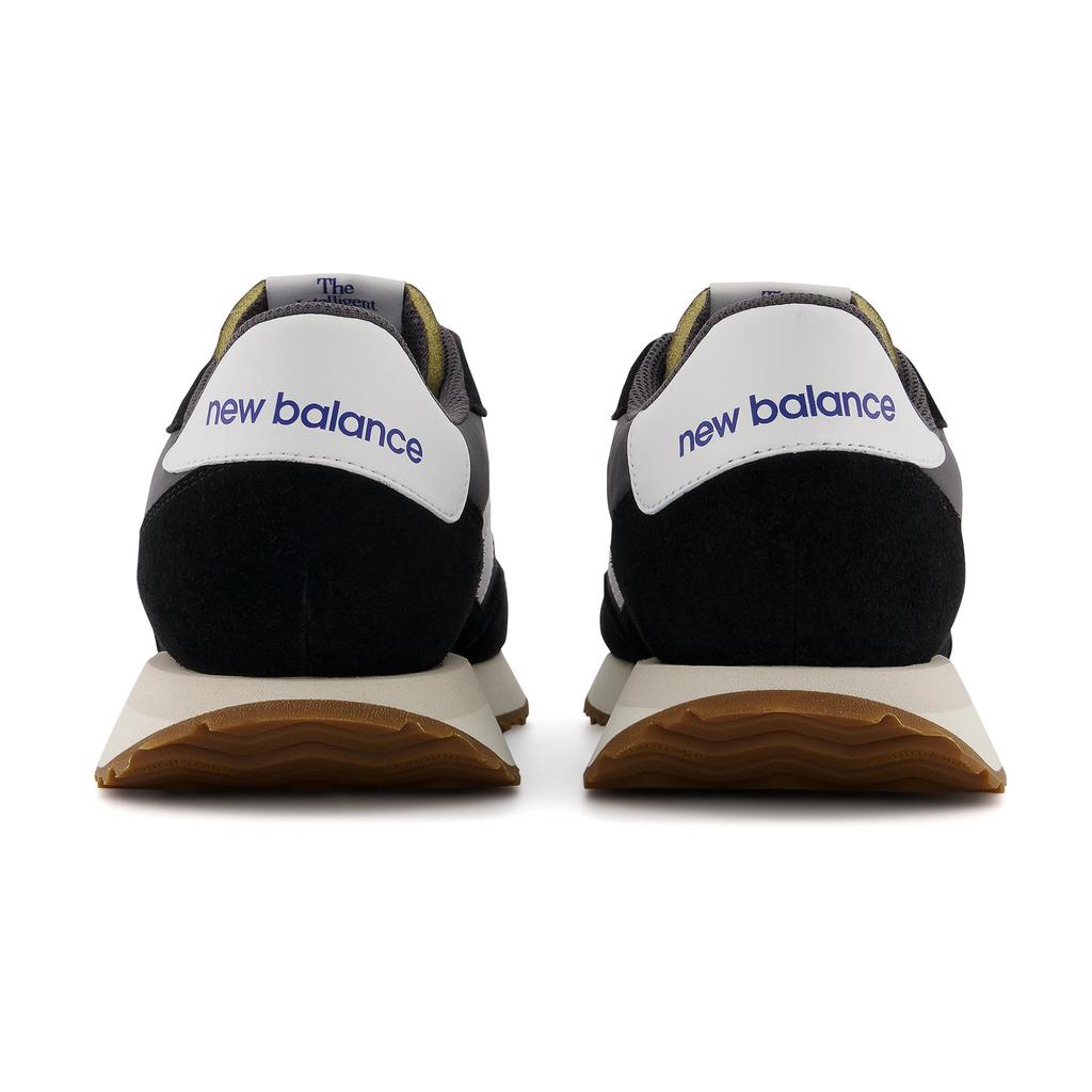 Men's New Balance Sneakers Lifestyle Sports Shoes Made of Suede Black (MS237GA)
