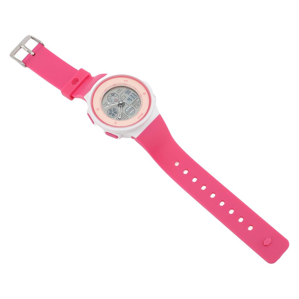 Jugenduhr Outdoor Wasserdicht Digital Sport Analog Uhr mit Stoppuhr Wecker Countdown Dualanzeige