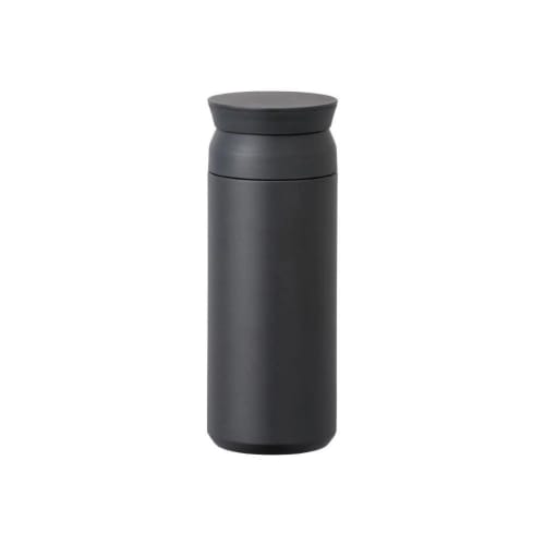 KINTO Travel Tumbler, 500ml, Black, Double-Layer Vacuum Wall, Insulates Hot and Cold Drinks, 20946