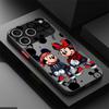 Fashion Mickey Mouse Back Phone Cover Case for iPhone 17 Pro Max 14 13 Mini 7 8 SE Air 17e 15 16 Plus 11 12 XS XR