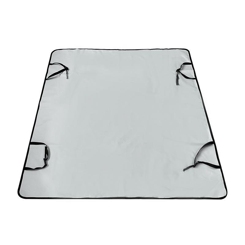 135x140cm Waterproof Dog Car Back Seat Cover Anti-Dirty Anti-Scratch Foldable Outdoor Segregation Car Mat for Pets Dogs Stuff