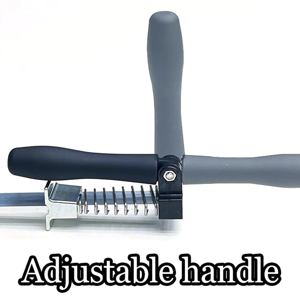 Knife Sharpener, 360 Degree Rotating with 6 Sharpening Stones 180 400 800 1500 2000 3000, 15 Degree Fixed Angle, 180 Degree Reverse Clamp for S