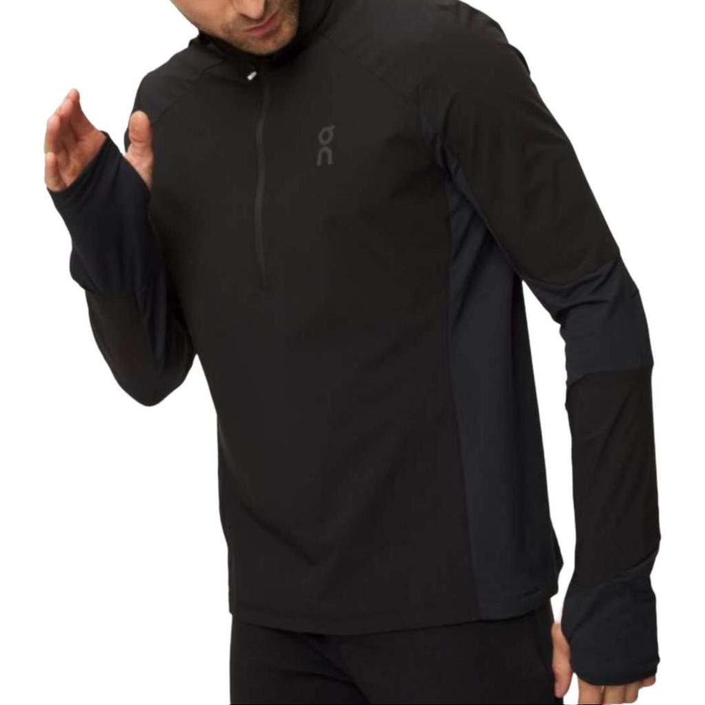 On Trail Breaker Elstic DWR PFC Sweatshirt Men's Black 13300705