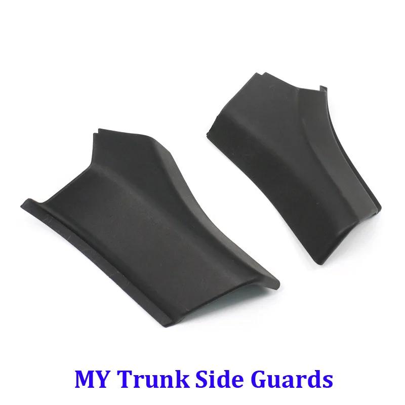 

Аксессуары ModelY Protect для Tesla Model Y 2022 2023, защитная накладка на порог передней двери, защитная накладка на порог багажника, защита TPE для салона