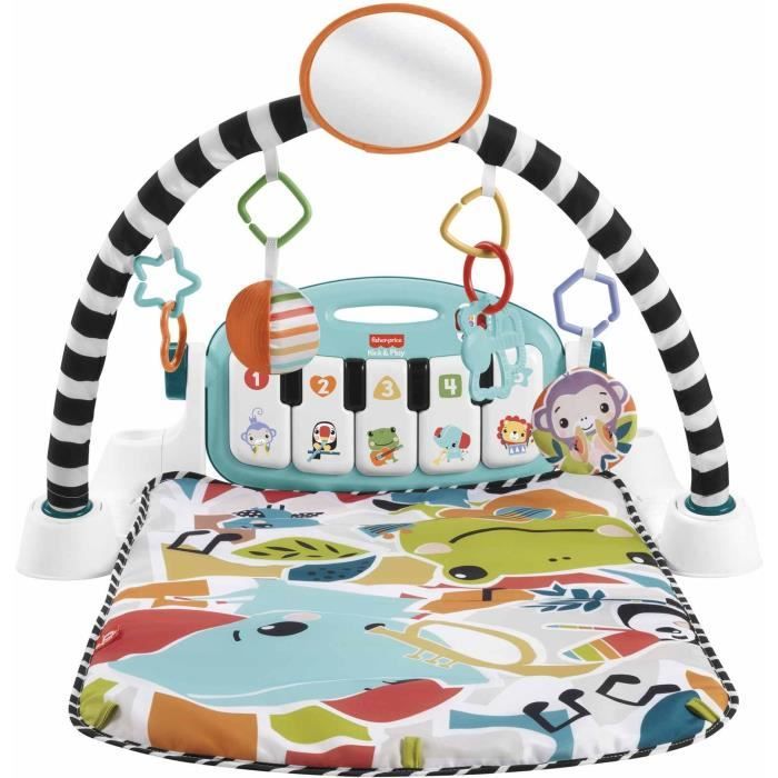 FISHER-PRICE Hrací podložka s klavírem - Hrací podložka s hudebním probuzením - Fisher-Price - HWY56