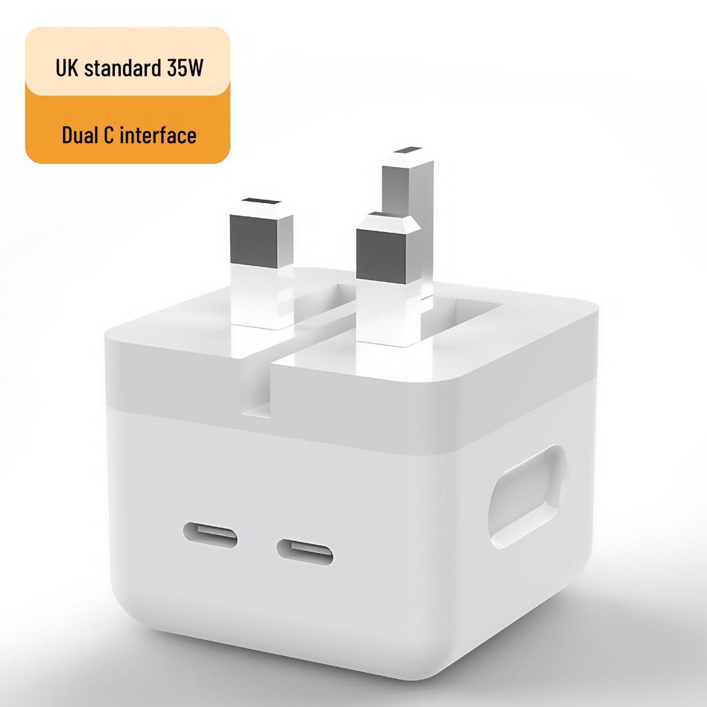 50W Dual C 35W PD Fast Charger for Apple 14 & 17
