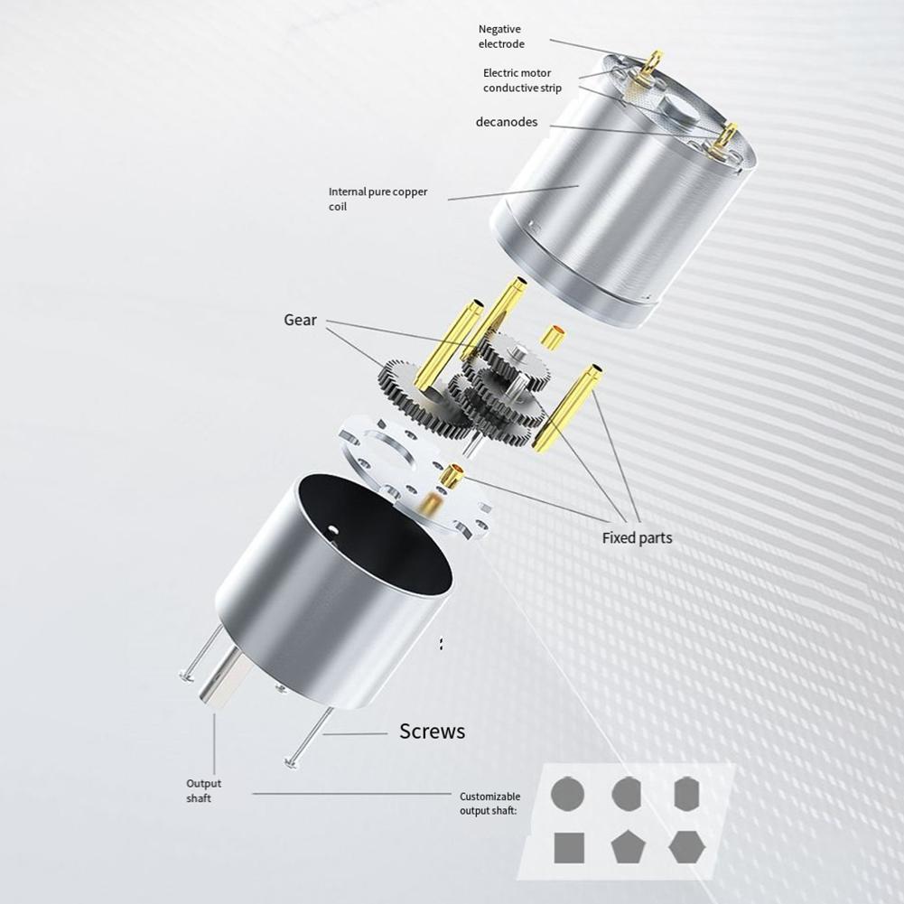Innovatives Design des JGB373530 Elektrik-Getriebemotors Außergewöhnliche Leistung & Einstellbarkeit der Geschwindigkeitsregelung