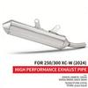 Modified Exhaust Tail Pipe for 250 SX/XC/XCW & 300 EXC/XC Models