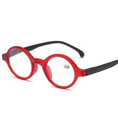 Sighttoo Vintage Round Frame Reading Glasses  For Women's Light Eyeglasses For Men  Diopters +1+1.5+2+2.5