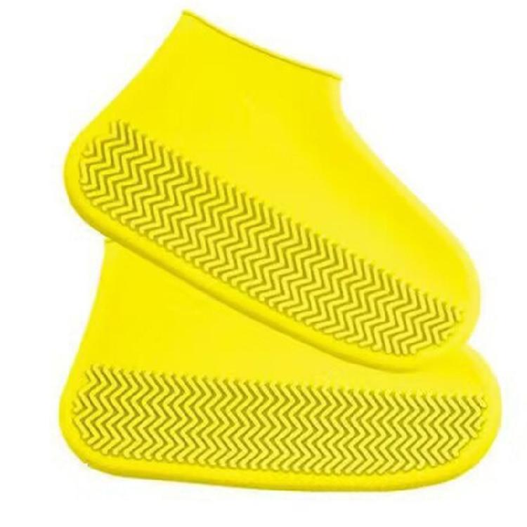 Collapsible Anti Slip Rain Shoe Covers Reusable Silicone Design Full Coverage Shoe Protectors For Hiking Daily Use