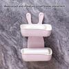 Wall Mounted Soap Dish Double Layer Design Strong Load-bearing Easy Installation Sponge Holder Bathroom Soap Rack