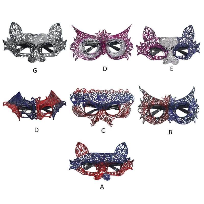 Venetian Masquerade Mask Half Face Eyemask Sexy Lace Mask for Fancy Dress Christmas Halloween Costume Party Girls Women