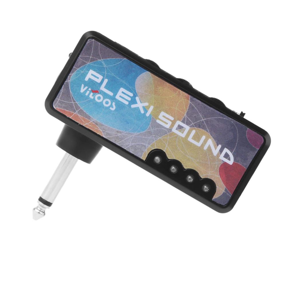 Electric Guitar Electric Guitar Plug Mini Headphone Amplifier Amp Plexi Sound Compact Portable Amplifier,