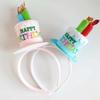 Photo Props Hair Band Birthday Decoration Birthday Cake Headband Hair Hoop Happy Birthday Headband