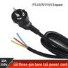 High-Power European Standard Server AC Power Cord, Pure Copper Core, C19 IEC 320 Connector