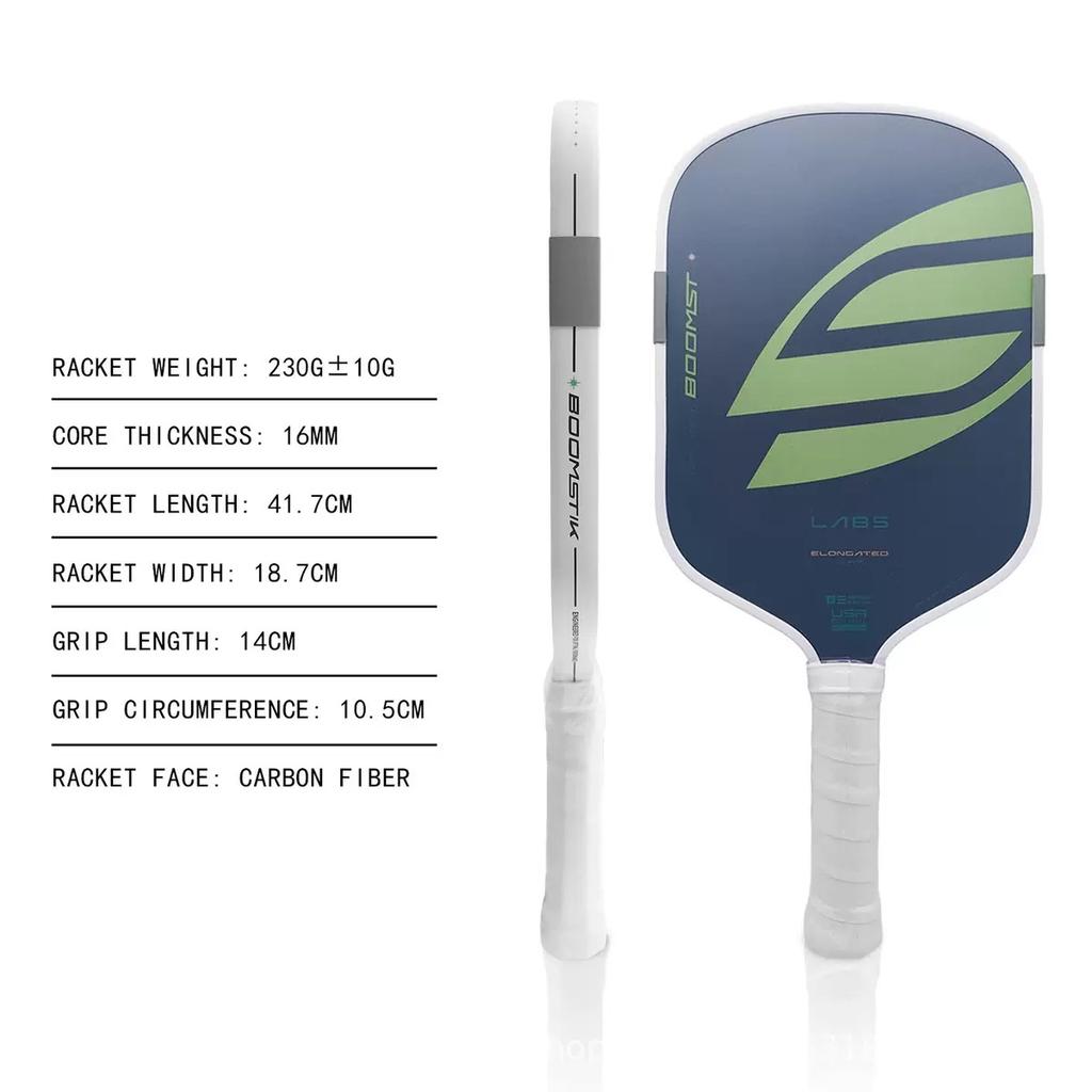 JadeSword Boomstick Core Pickleball Paddle for LABS Project Style Similarity Equipment T700 Carbon Fiber Jack Sock Signature