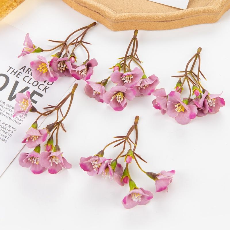 DIY Handmade Headdress Accessories Semi-finished Simulation Bouquet Flowers Shoes Hats Hair Clips Clothing Clothing Accessories Elegance Fake Flowers
