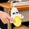 Plush Toy Musical Instrument with Human Body Sensor Soft Stuffed Animal Keychain for Interactive Play and Sensory Stimulation