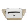 New Fabric Sling Bag Fanny Pack Regular Unisex White LAB24005