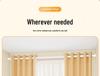 Telescopic Curtain Rod: Punch-Free, Multipurpose for Bedroom, Wardrobe, Living Room, Shower, or Clothes Drying.