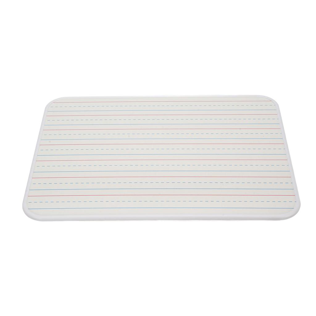 10Pcs Small Dry Erase Board with Lines Classroom Small Double Sided Mini Ruled Handwriting Practice Lined White Board