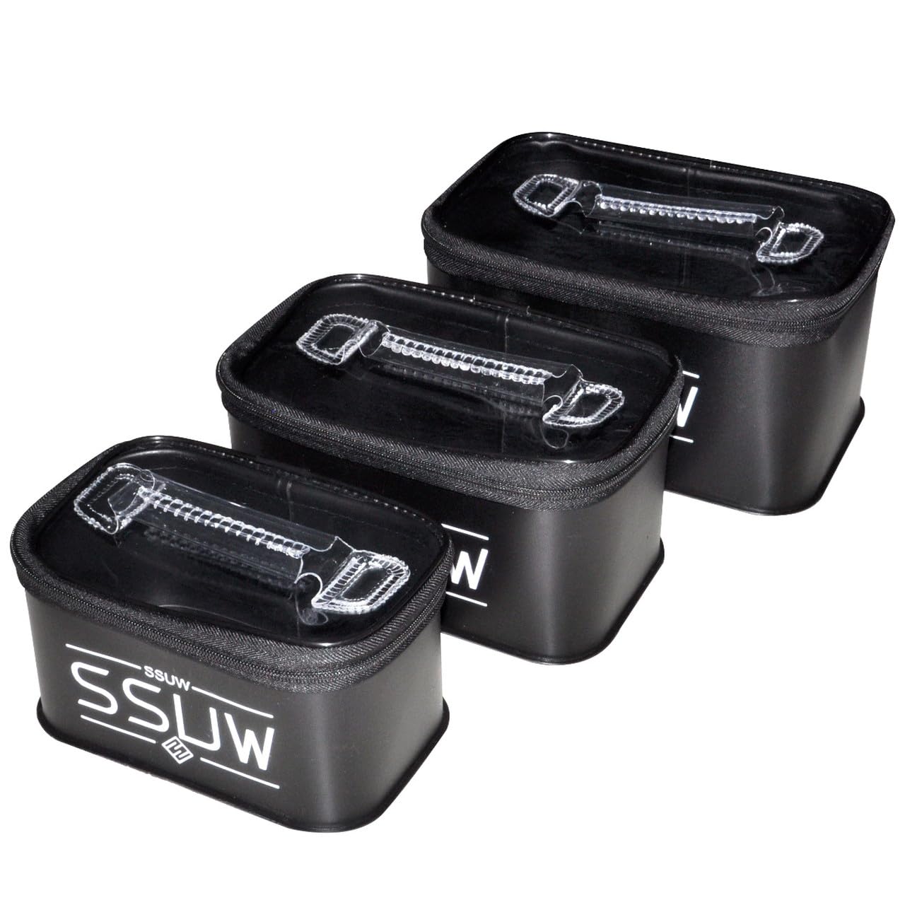 

Goods Land [Set of 3] Tackle Bag Box Fishing Camping Gear Storage Fishing Tools EVA GD-TKL3SET