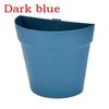 Home Wall Flower Pot Hanging Plastic Wall Planter Basket Desktop Table Floor Garden Office Home Decor