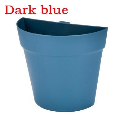 Home Wall Flower Pot Hanging Plastic Wall Planter Basket Desktop Table Floor Garden Office Home Decor