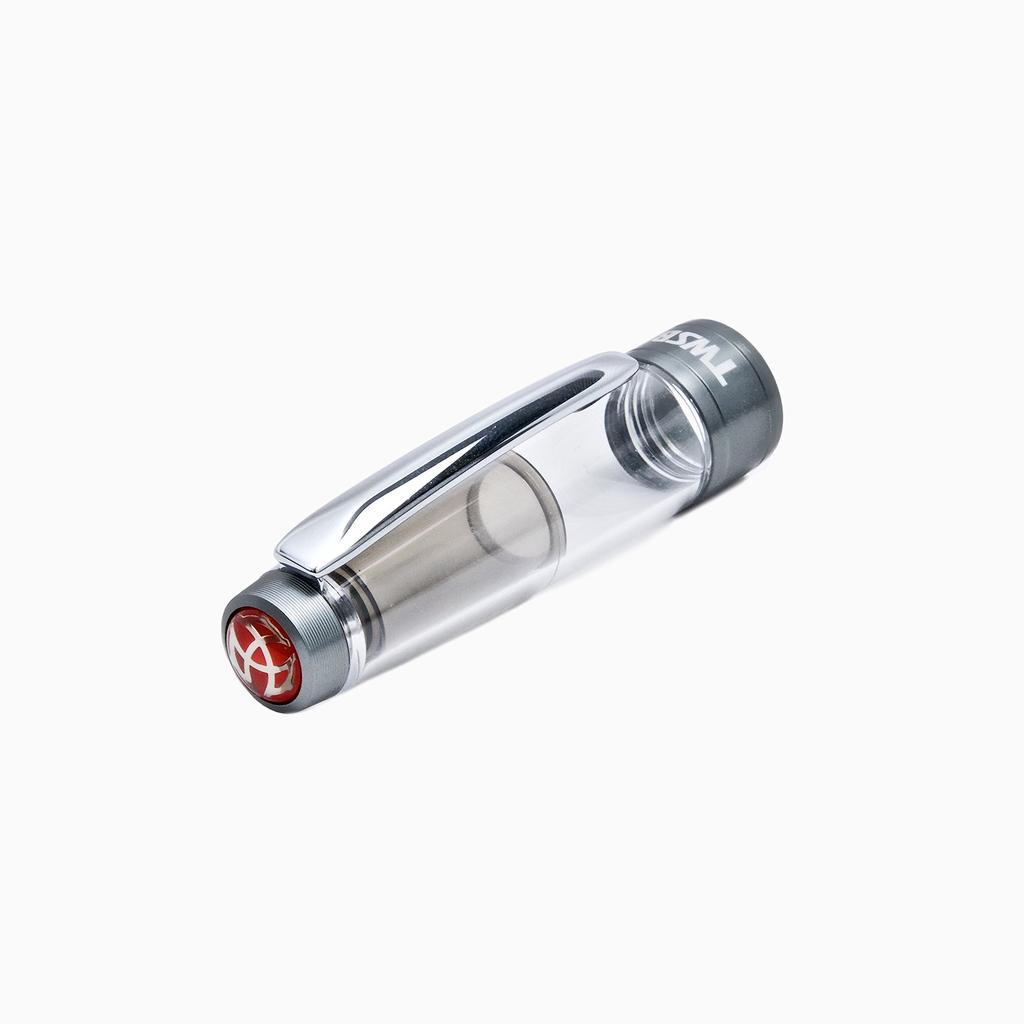 TWSBI Diamond 580ALR Nickel Gray Fountain Pen Nib, F
