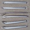 For Subaru Forester   2024 Front Fog Light Trims Front Bumper Foglight Lamp Strips Cover Chrome Car Styling Accessories