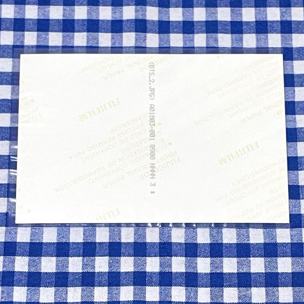 [USED] Official BTS magic shop Korean concert random photo Yoongi