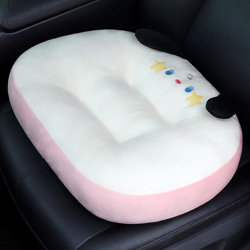

Car Chair Cushion Thickened Long-term Sitting Office Waist Support Backrest Pillow Plush Pillow 45x40x12cm