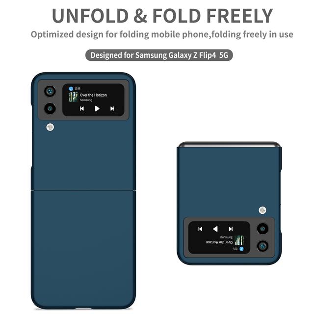Anti -Scratch Comfortable Fashion Case For Samsung Galaxy Z Flip 4 5g Flip4 Flip3 Flip 3 Non -Slip Cover For Samsung Z Flip4