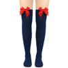 Cute Bow Boot Sock Leg Warmer High Sock for Daily Wear Cosplay Thigh High Sock Over the Knee High Boot Stocking Leg Warm