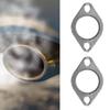 ZHEJIA Muffler Exhaust Gasket [2 Pieces] Turbo Gasket Metal Ring