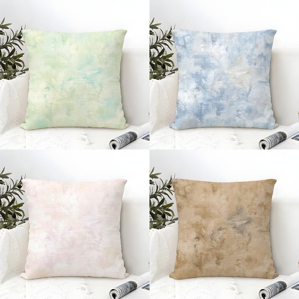 Artistic Abstract Pattern Pillow Case linen pillow case sofa home decor cushion cover cushion cove