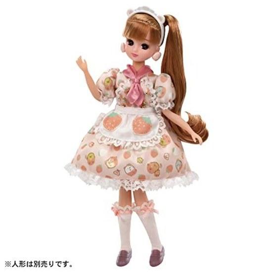 Takara Tomy Licca-chan Dress Welcome Sumikko Gurashi Cafe Set Dress-up Doll Play Toy Ages 3 Up Safety Standards Compliant ST Mark Certification Licca