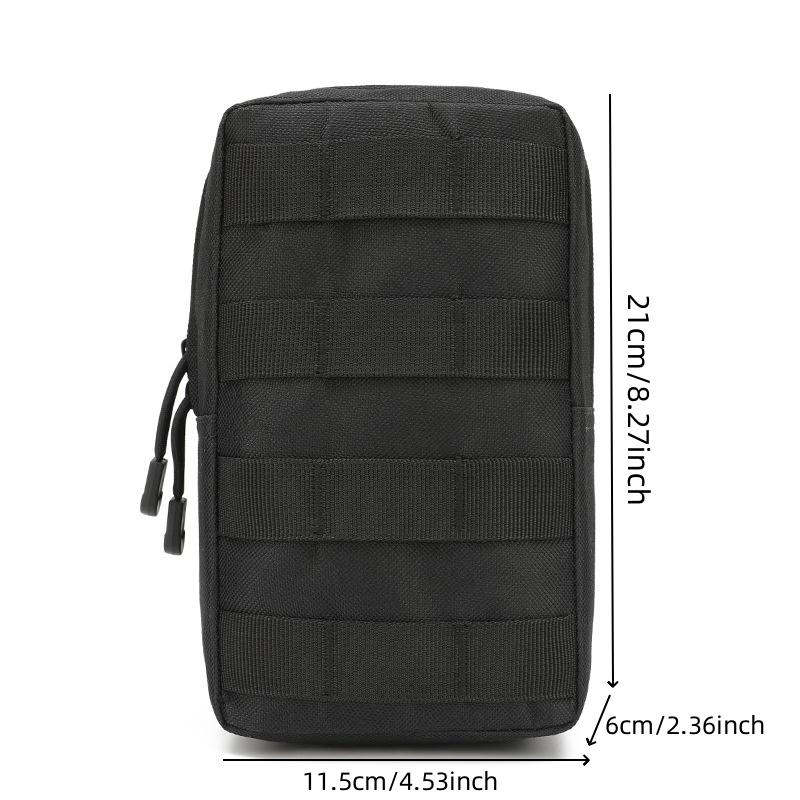 1000D Molle Pouch Waist Bag Outdoor Men EDC Tool Bag Vest Pack Purse Mobile Phone Case Hunting Compact Bag New